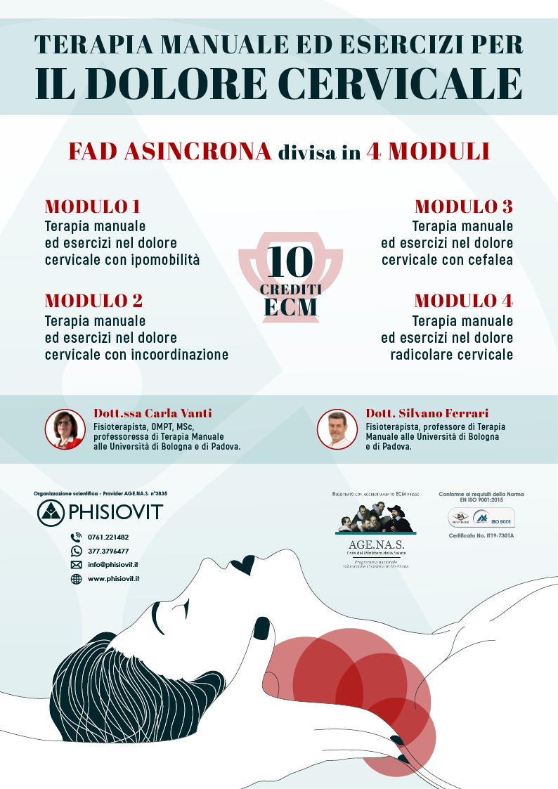 Il Dolore Cervicale: Diagnosi differenziale e terapia manuale
